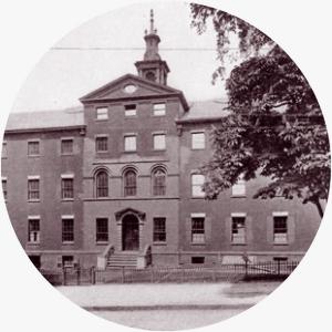 This building was the original home of Albany College of Pharmacy