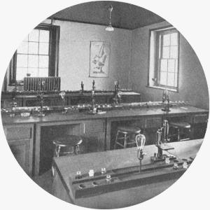 An Albany College of Pharmacy Microscopial Lab circa 1909