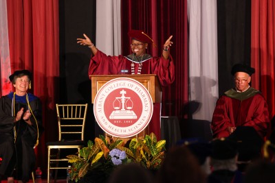 President Toyin Tofade delivers inaugural address with excitement