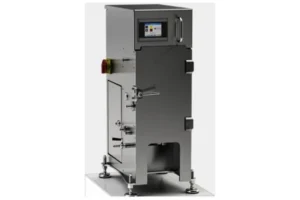 CEPA Continuous-flow centrifuge harvesting cells from large-volume cultures.