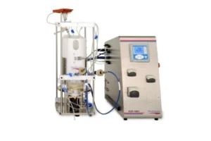 Xcellerex single-use stirred-tank bioreactor for upstream cell culture processing.