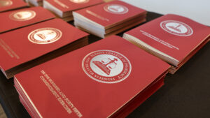 Commencement booklets