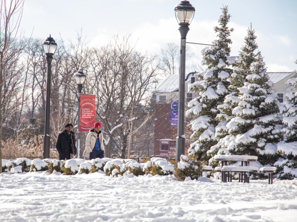 ACPHS Campus in Winter months