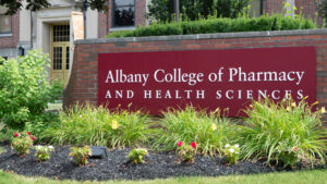 Albany College of Pharmacy Entrance Sign