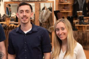 Carter Huntley and Julia Sexton