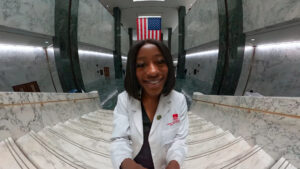 Nana in New York State Capitol Building