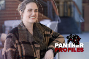 MSBS Student Desirea Harder-Neely in a Panther Profile frame
