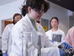 Valerie Carrillo in CBET classroom