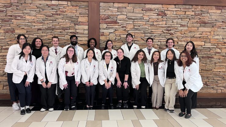 Students volunteers at 2025 Health Expo