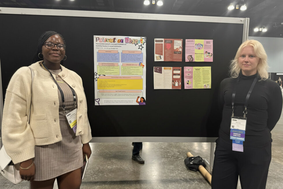 Dr. Maria Rovito and Jane O. attend and present at the NWSA conference in Puerto Rico