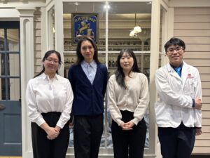 Second place P&T team: Sylvia Huang (P2)Daniel Le (P4) Wendy Jung (P4) Eric Ng (P2) 