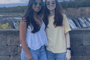 Mia McReynolds and Deepika Lankilli