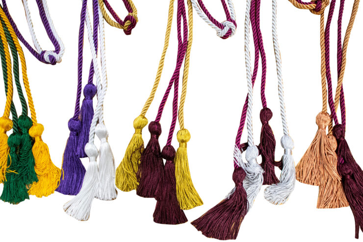 Photo of graduation cords