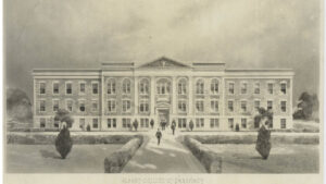 1926 View of ACP O'Brien Building in black and white